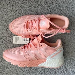 Adidas pink 1K Boost sneakers